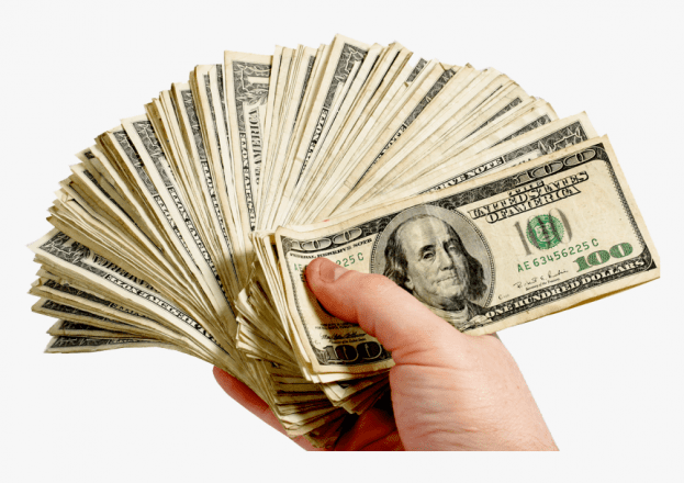 3 38495 download money transparent dollar in hand png png