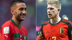 بث مباشر لمباراة بلجيكا والمغرب من مونديال كأس العالم 2022 في قطر