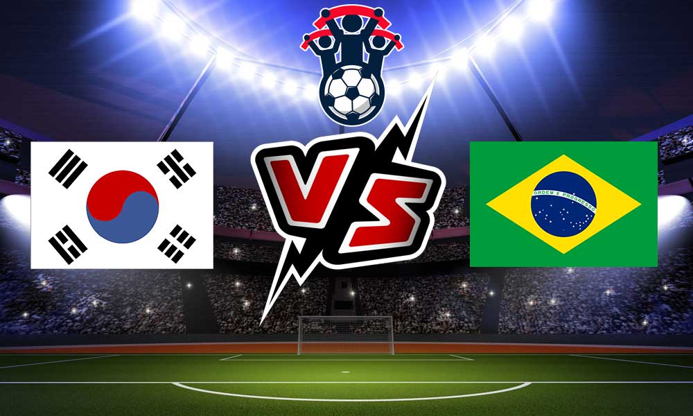 بث مباشر لمباراة البرازيل و كوريا الجنوبية من مونديال كأس العالم 2022 في قطر