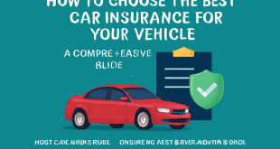 How to Choose the Best Car Insurance for Your Vehicle