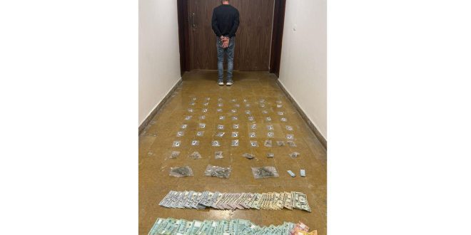 بالجرم المشهود شعبة المعلومات توقف مروّج مخدّرات في الشيفروليه