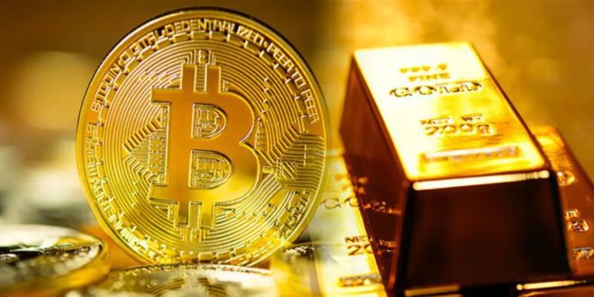 الذهب والبيتكوين